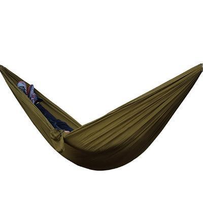 Backpacking Hammock - Portable Nylon Parachute Outdoor Double Hammock