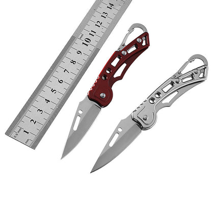 Outdoor Folding Portable Stainless Steel Self-defense Mini Key Knife