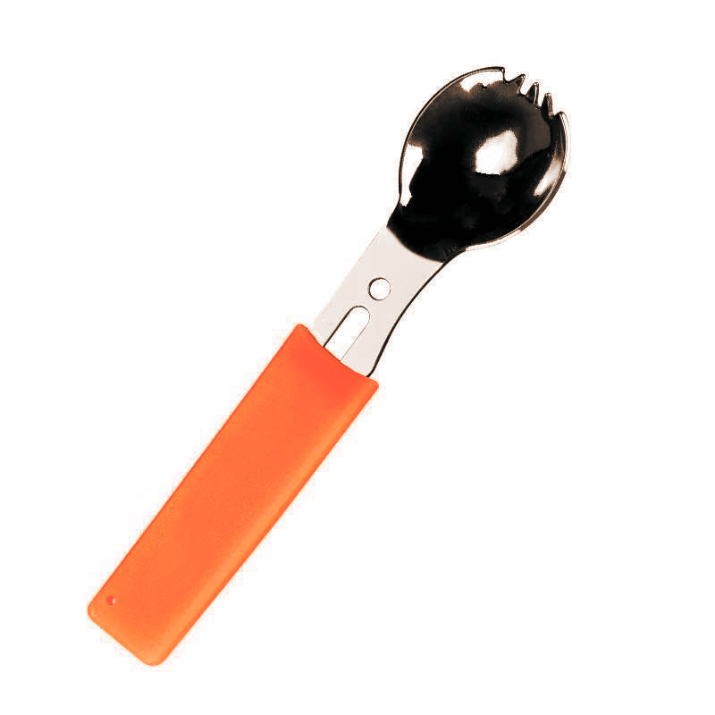 Outdoor Spoon Fork Knife Set Whistle Camping Tool