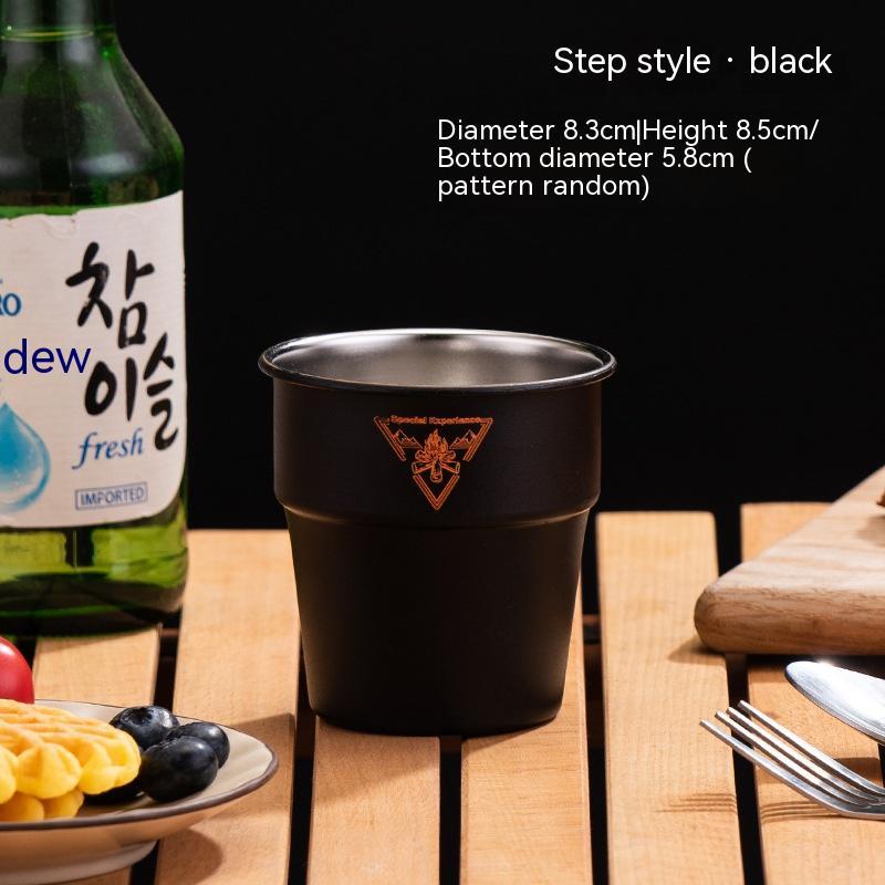 Camping Tableware Single Layer Coffee Cup Ins Style