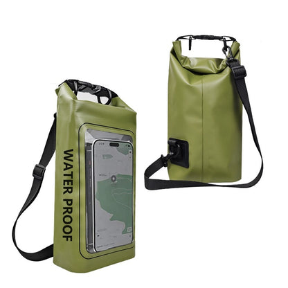 2L Water-proof Outdoor Crossbody Mobile Phone PVC Swimming Water-proof Bag