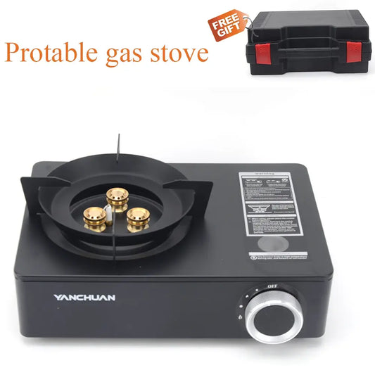 Protable 3500W Butane Cassette Stove Burner Outdoor Camping Fishing Gas Burner For Cooking Fashion Design