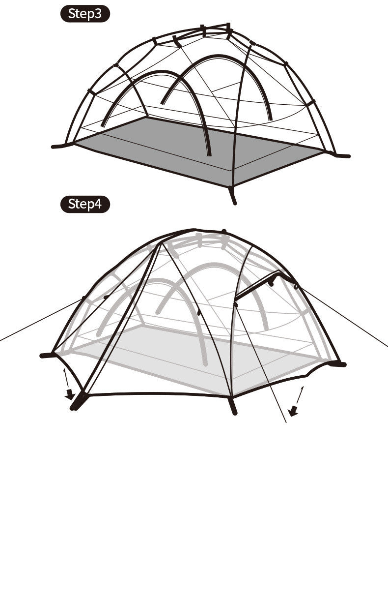 Camping Mountaineering Rain-proof Camping Tent