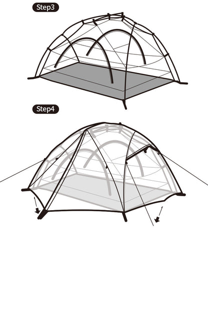 Camping Mountaineering Rain-proof Camping Tent