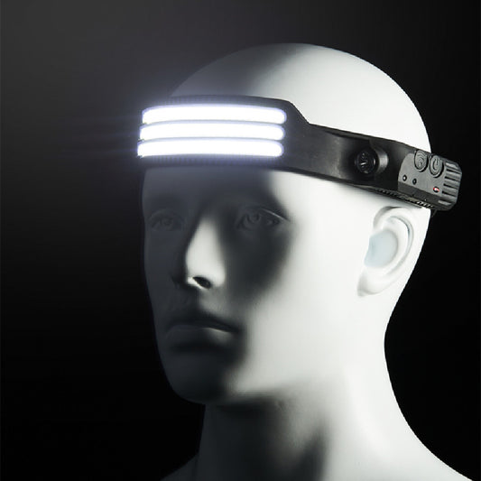 Intelligent Sensor Headlight Strong Light Head-mounted Outdoor