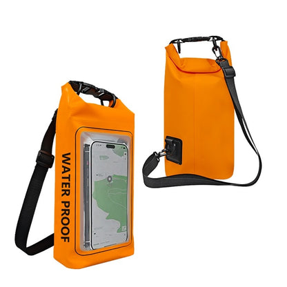 2L Water-proof Outdoor Crossbody Mobile Phone PVC Swimming Water-proof Bag