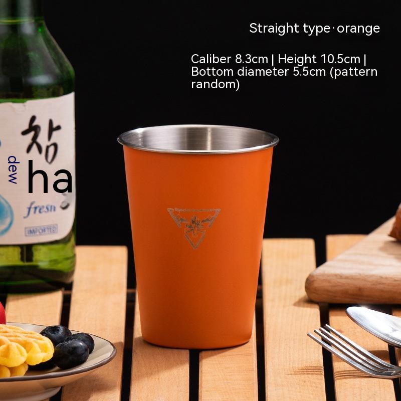 Camping Tableware Single Layer Coffee Cup Ins Style