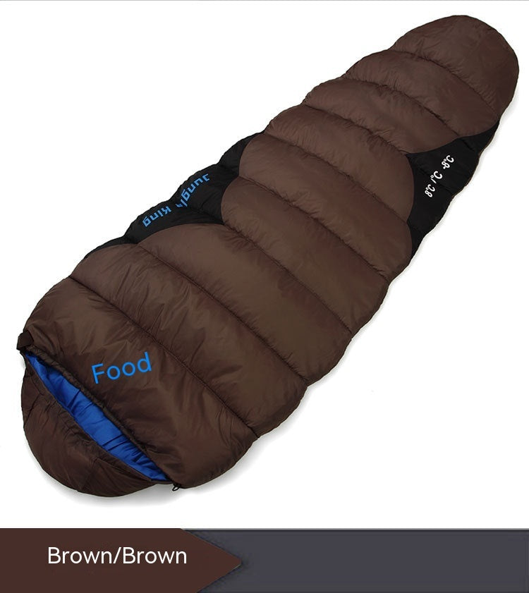 Outdoor Sleeping Bag Mummy Autumn And Winter Camping