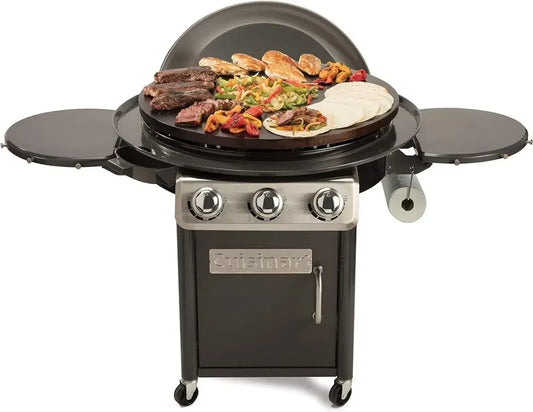 Cuisinart CGG-999 30-Inch Round Flat Top Surface 360° XL Griddle Outdoor Cooking Station