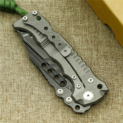 Camping Field Portable Titanium Folding Knife