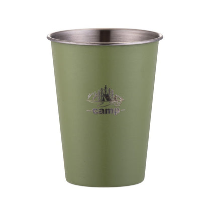 Camping Tableware Single Layer Coffee Cup Ins Style