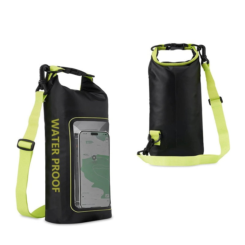 2L Water-proof Outdoor Crossbody Mobile Phone PVC Swimming Water-proof Bag