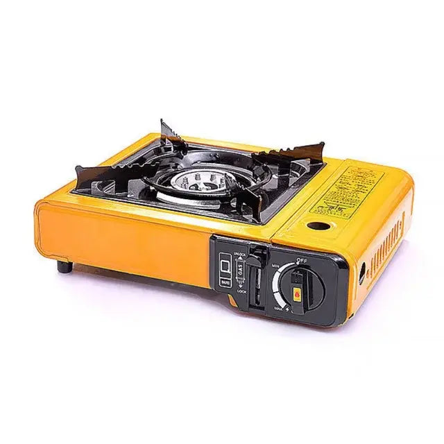 2900W Outdoor Safe Explosion Proof Card Stove Portable 8-hole Aluminum Head Gas Stove Integrated Windproof Free Cooking Stove