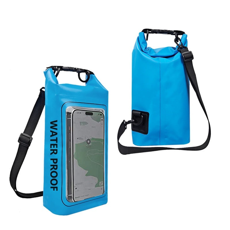 2L Water-proof Outdoor Crossbody Mobile Phone PVC Swimming Water-proof Bag