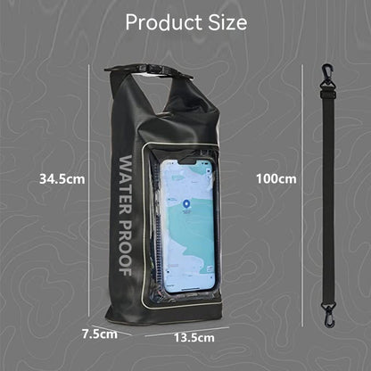 2L Water-proof Outdoor Crossbody Mobile Phone PVC Swimming Water-proof Bag