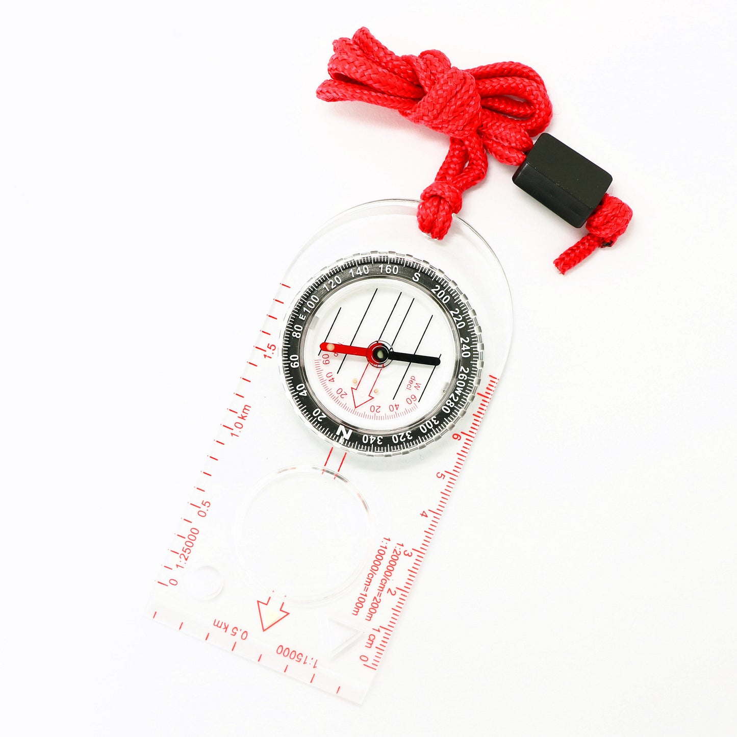 Outdoor Map Scale Compass SD482 Multifunctional Gift With Magnifying Glass