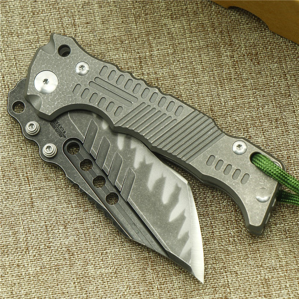 Camping Field Portable Titanium Folding Knife